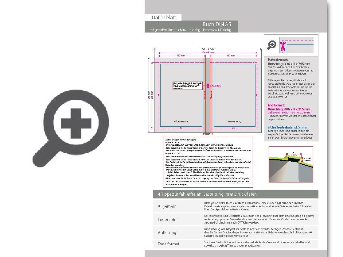 Product Bild buch_hardcover_mit_geradem_r__cken__din_a5_hoch__umschlag_4_0-farbig_cmyk__inhalt_424_seiten_4_4-farbig_cmyk