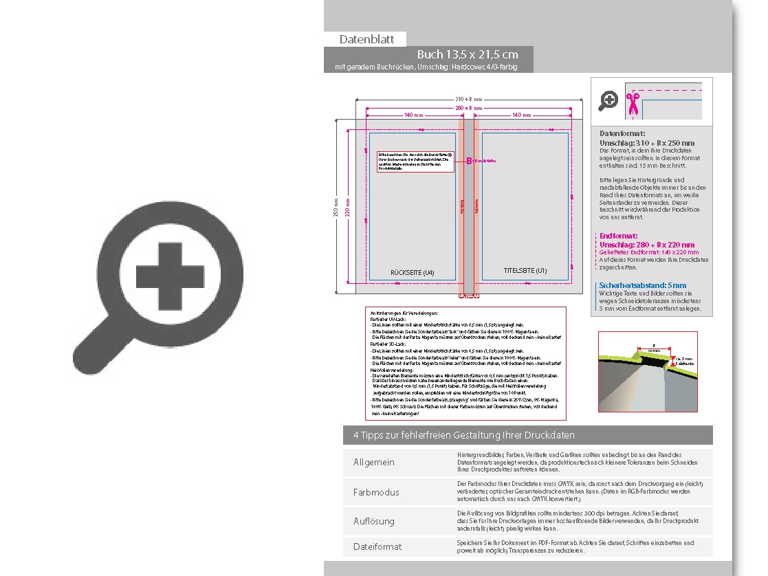 Product Bild buch_hardcover_mit_geradem_r__cken__13_5_x_21_5_cm__umschlag_4_0-farbig_cmyk__inhalt_52_seiten_4_4-farbig_cmyk