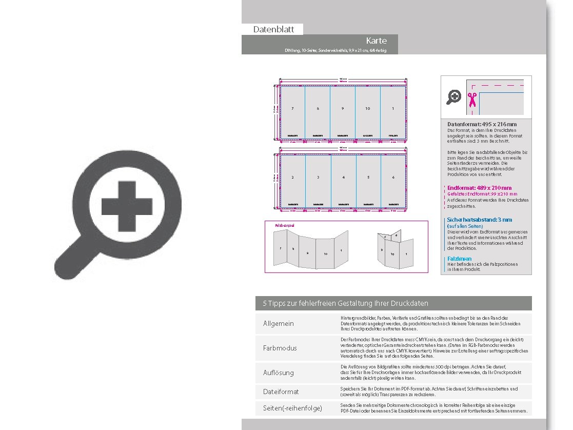 Product Bild taufkarte__gefalzt_auf_din_lang__vertikaler_sonderwickelfalz__10-seitig