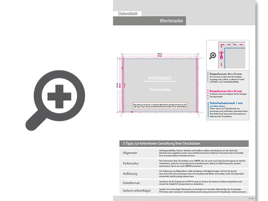 Product Bild wertmarkenblock_(je_1_000_wertmarken)_einseitig_1_0_schwarz_bedruckt