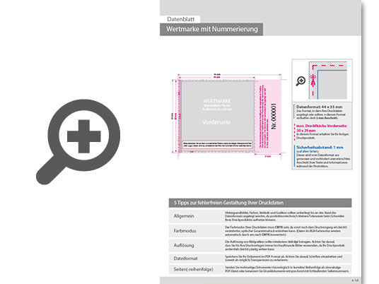 Product Bild wertmarkenblock_(je_1_000_wertmarken)_einseitig_4_0_farbig_bedruckt_mit_nummerierung